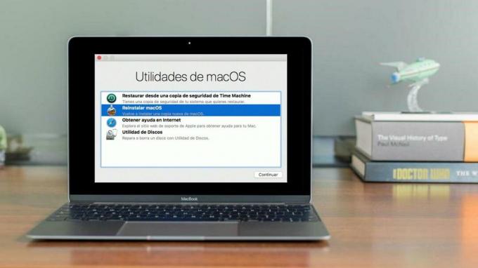 Modalità di ripristino MacOS