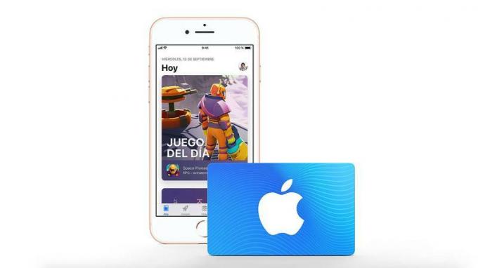 Tarjetas de presente Apple