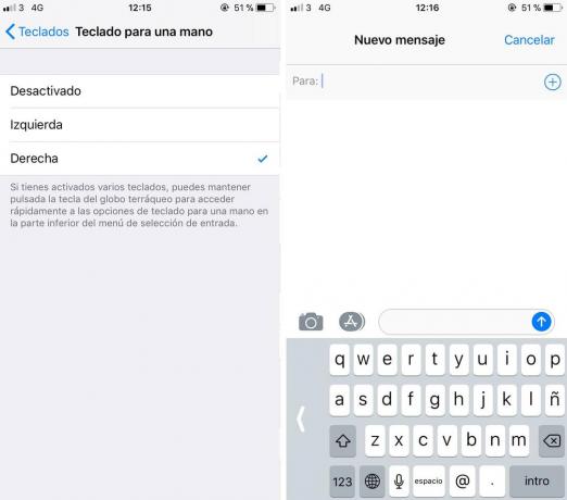 8. Configure seu teclado para uma mão