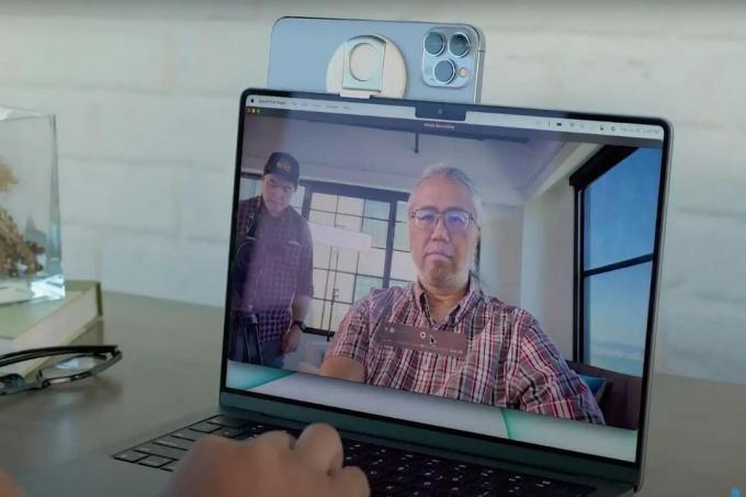 Câmera FaceTime no MacBook Pro