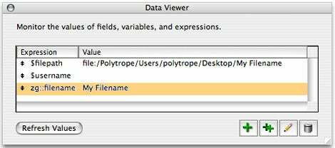 عارض بيانات FileMaker 8