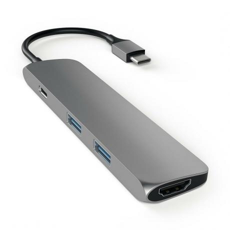 Satechi-adapter slim USB C - Extra HDMI-videoaansluiting