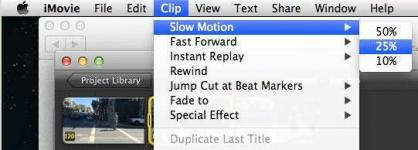 Como usar vídeos em câmera lenta do iPhone 5s no Mac