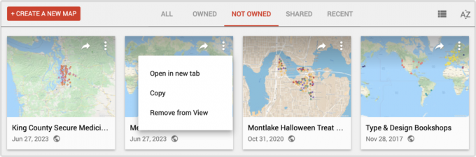 Google Maps ha rimosso i bordi del browser non di proprietà