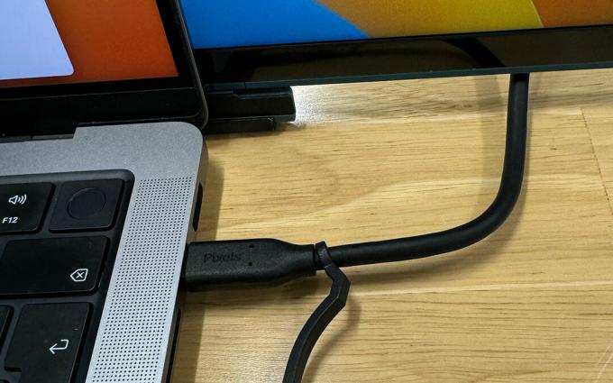 Кабель USB-C DUEX для двух мониторов