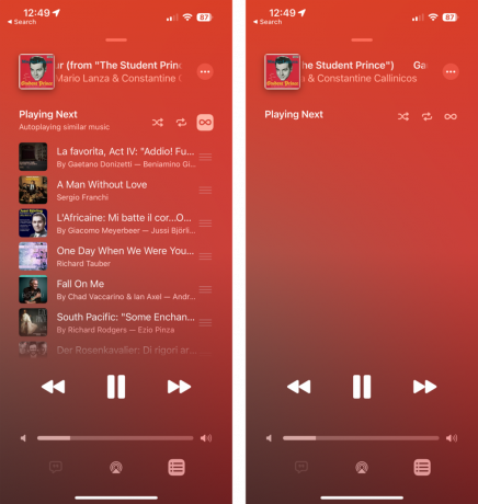 Apple Music Riproduzione automatica iOS