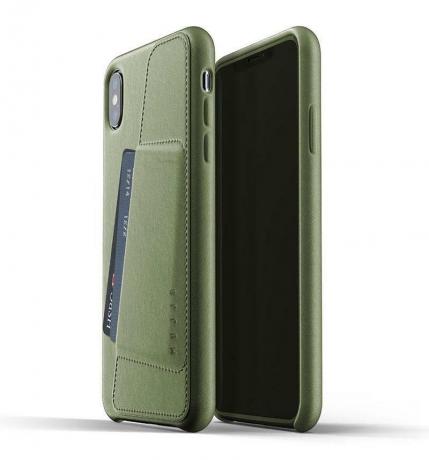 Funda-cartera de cuero Mujjo para iPhone XsMaxXr