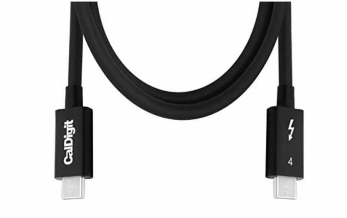 Cavo CalDigit Thunderbolt 4 USB4 (0,8 m) – Il miglior cavo Thunderbolt 4 PD corto da 100 W