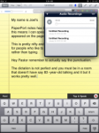 يضيف PaperPort Notes إملاء التنين إلى تطبيق iPad