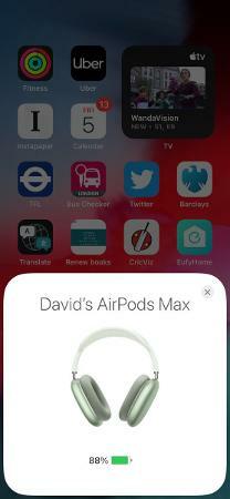 Bateria AirPods Max