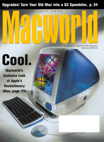 Macworld originele iMac uit 1998