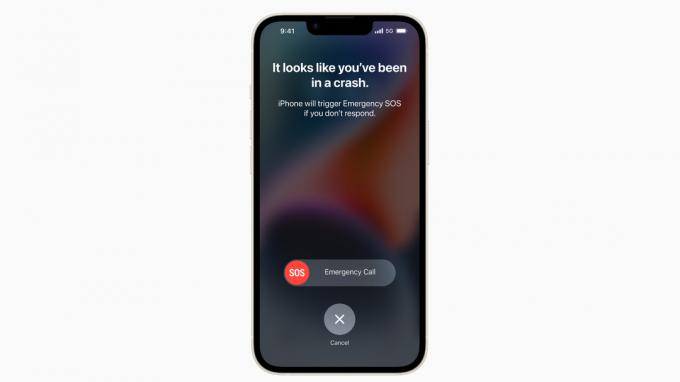 Crashdetectiefunctie op iPhone 14
