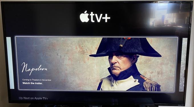 Affiche de Napoléon sur Apple TV+