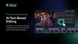Innovative Videobearbeitung: Filmora 13 stellt neue Funktionen und exklusive Angebote vor