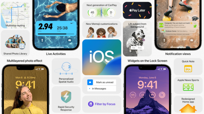 أهم ميزات تحديث iOS 16