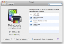 Printopia 1.0.2.2 تحديث