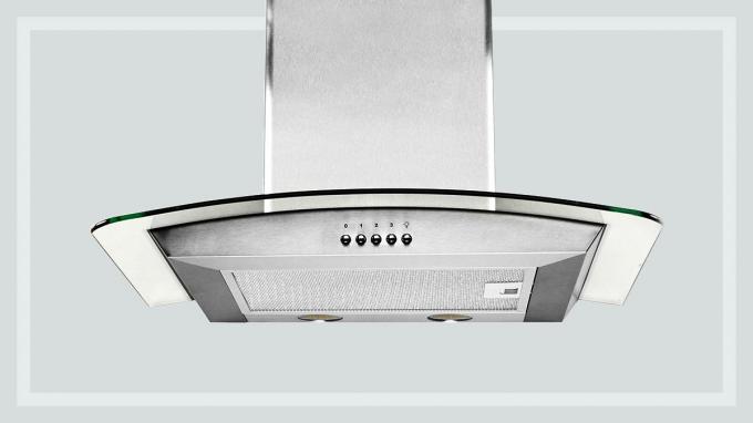 Avaliações de Rangehood - modo de recirculação