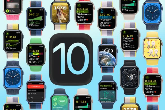 Grafica watchOS 10 