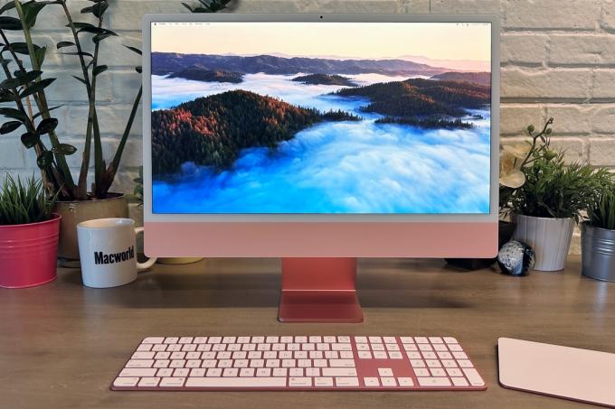 M3 iMac оранжевый