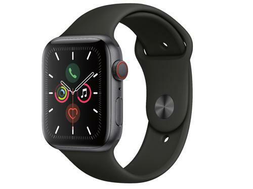 Apple Watch Series 5 (GPS + solu, alumiini) - 44 mm