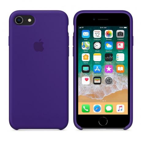 Capa de silicone Funda para iPhone 8