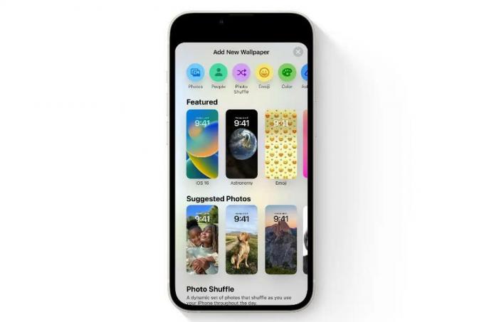 iOS 16 personalizar pantalla