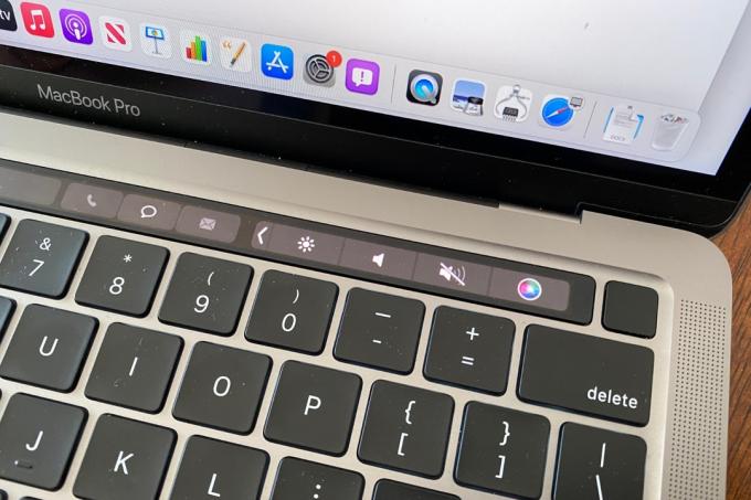 Barra touch del MacBook Pro M1