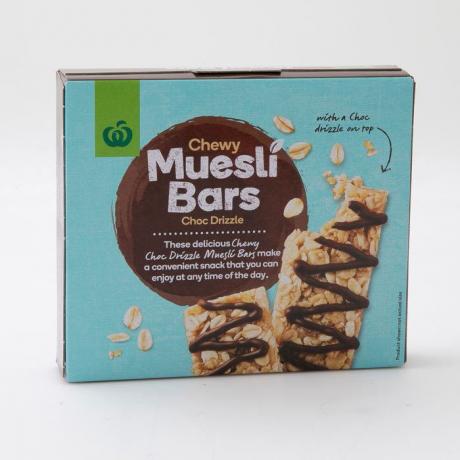 Woolworths Choc Drizzle Chewy Muesli -barer