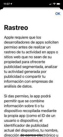 iOS 14.5 privacidade rastreo