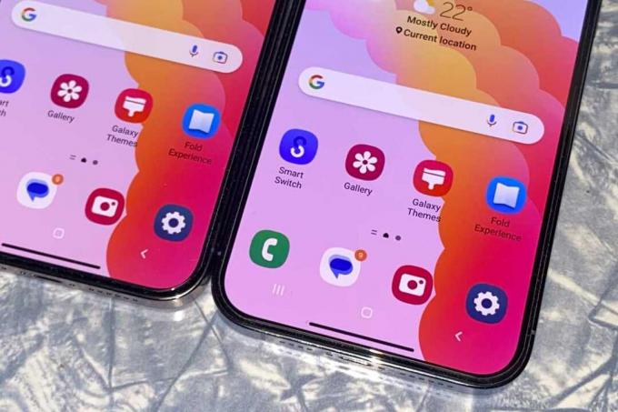 iPhone Probeer de Galaxy Fold Experience