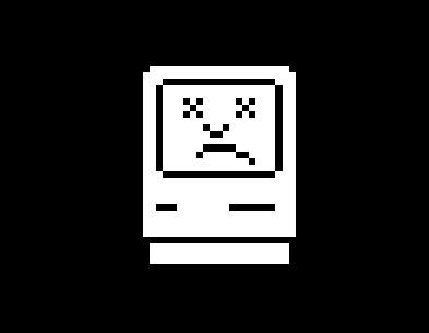 Smutná ikona Macu