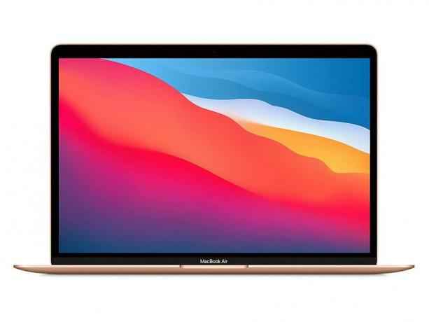 Apple MacBook Air, M1, מעבד 8 ליבות, GPU 8 ליבות, 512GB (2020)